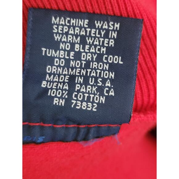 Vintage Wek The World Sweatshirt Buffalo Graphic‎ Southwestern 90s Adult Size 2 - Picture 11 of 11